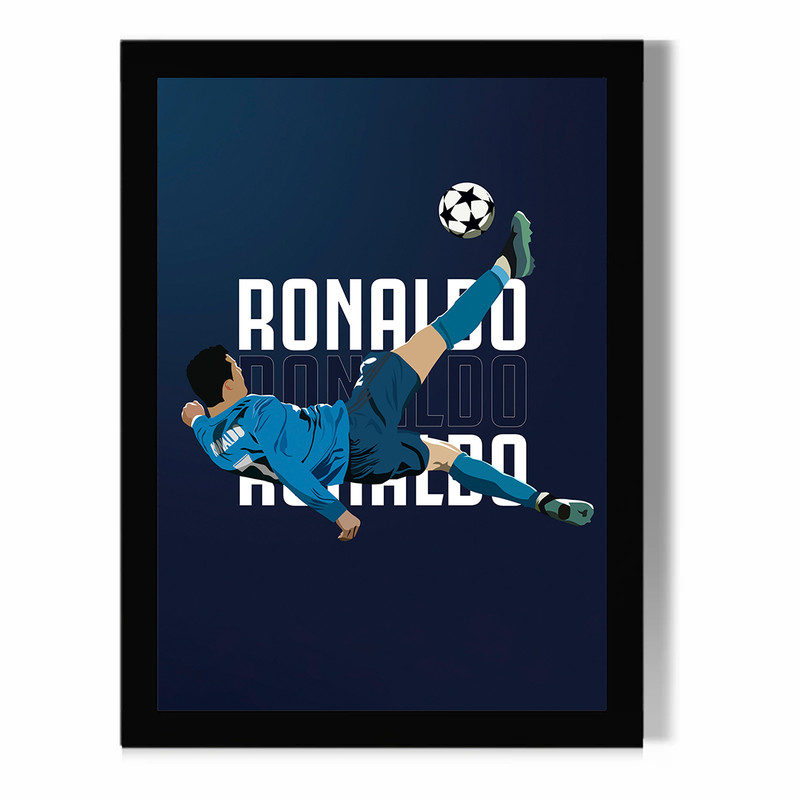 تابلو مدل دیواری طرح رونالدو Ronaldo کد FD434