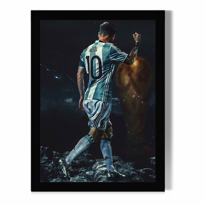 تابلو مدل دیواری طرح مسی Messi کد FD511