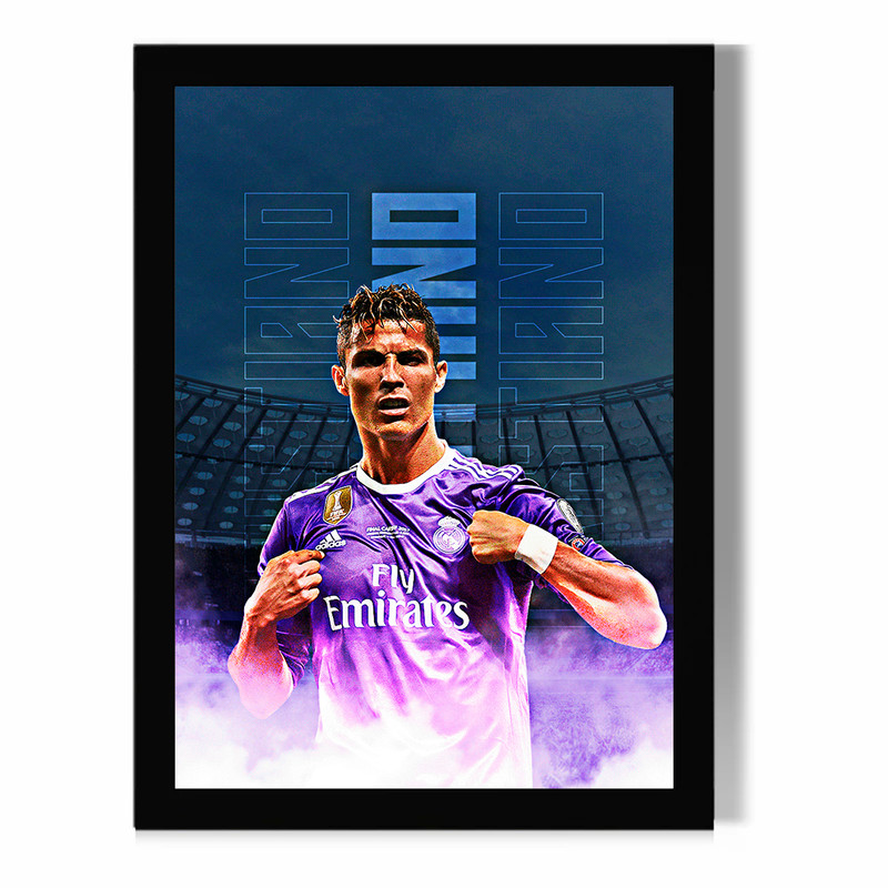 تابلو مدل دیواری طرح رونالدو Ronaldo کد FD448