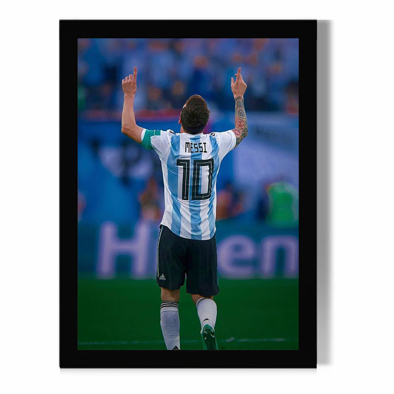 تابلو مدل دیواری طرح مسی Messi کد FD507
