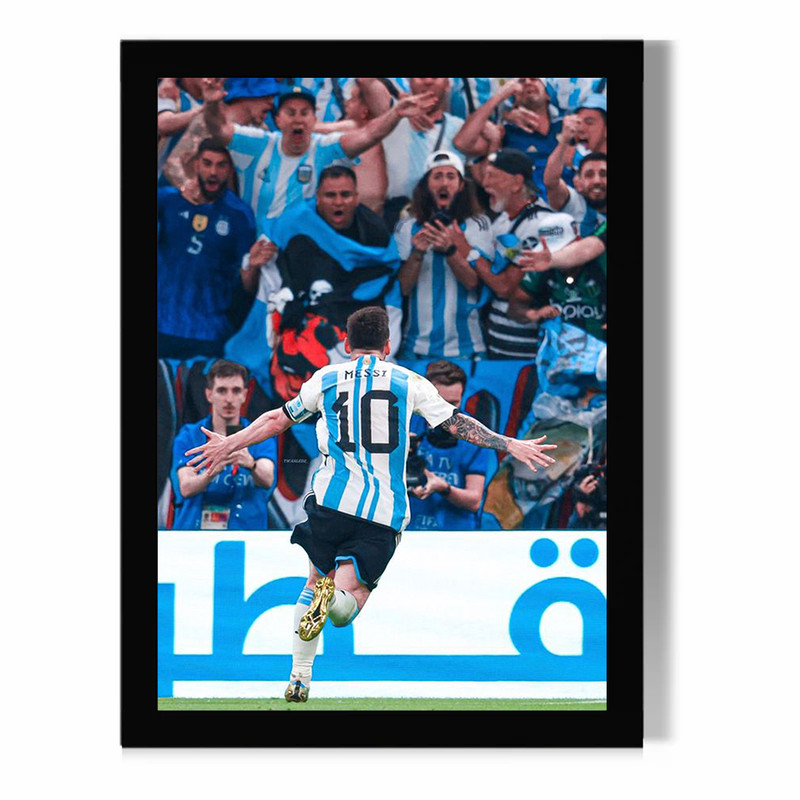 تابلو مدل دیواری طرح مسی Messi کد FD508