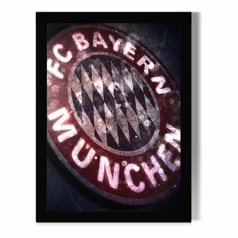 تابلو مدل دیواری طرح بایرن مونیخ Bayern Munich کد FD520