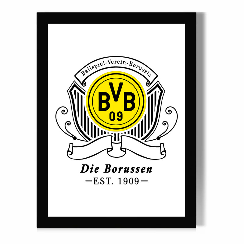 تابلو مدل دیواری طرح دورتموند | Dortmund کد FD529