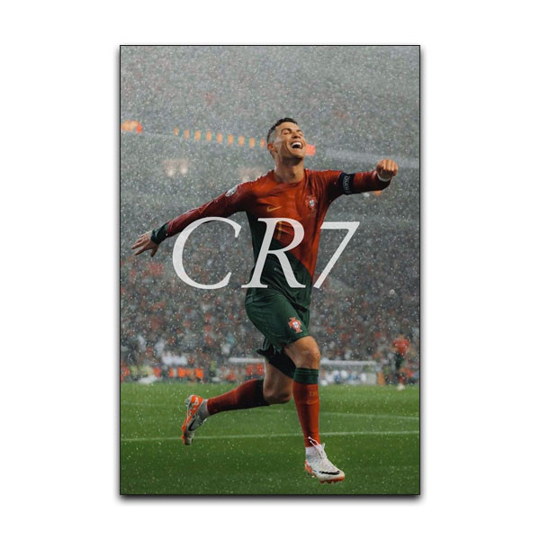 تابلو شاسی دنیای قاب مدل فوتبال طرح کریستین رونالدو کد CR7 GA285