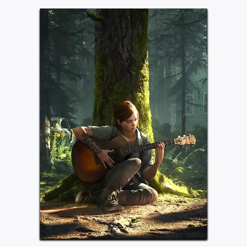 متال پوستر بازی The Last of Us(آخرین بازمانده از ما)