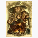 متال پوستر فیلم Lord Of The Rings کد M11419