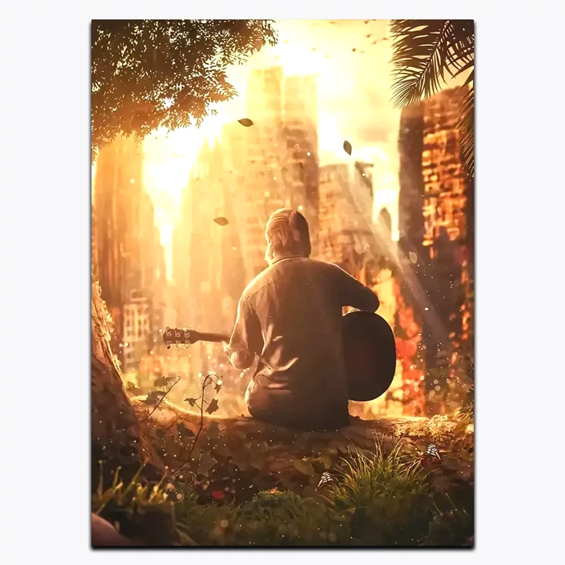 متال پوستر بازی The Last Of Us طرح شخصیت Ellie