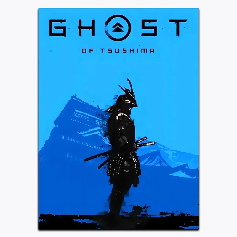 متال پوستر بازی Ghost Of Tsushima کد G11359