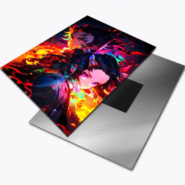 متال پوستر انیمه Demon Slayer کد A11605