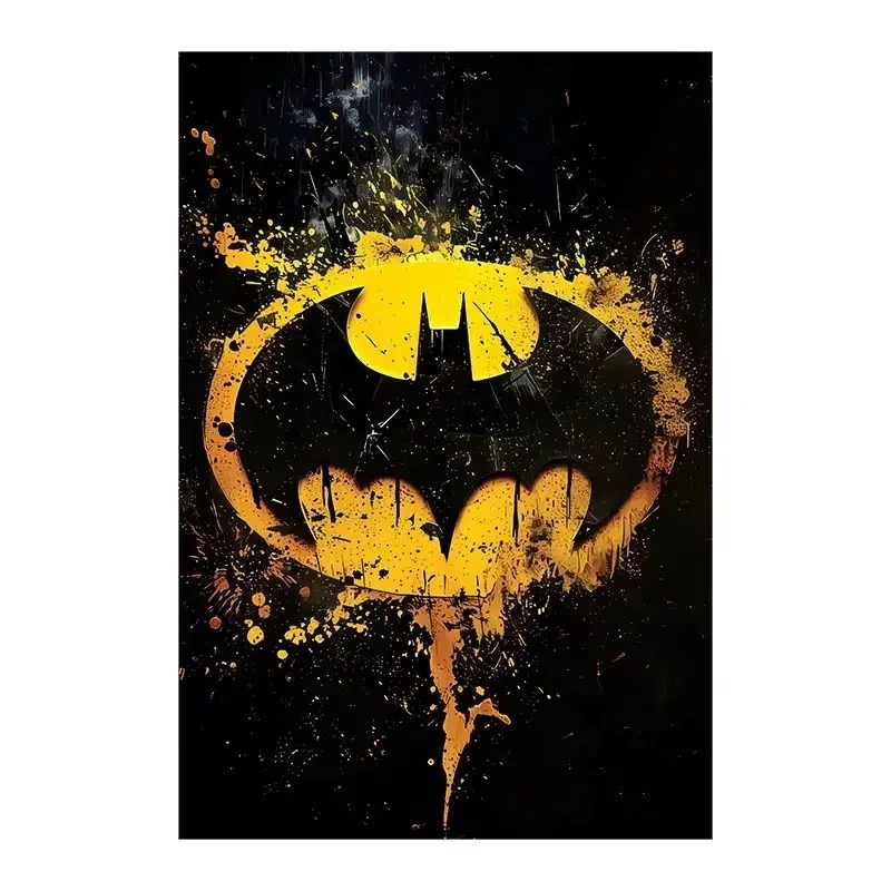 متال پوستر(براق)-طرحbatman  -کد05-سایزA4