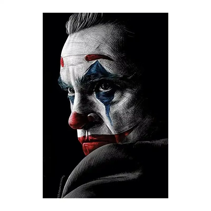 متال پوستر(براق)-طرحjoker -کد03-سایزA4