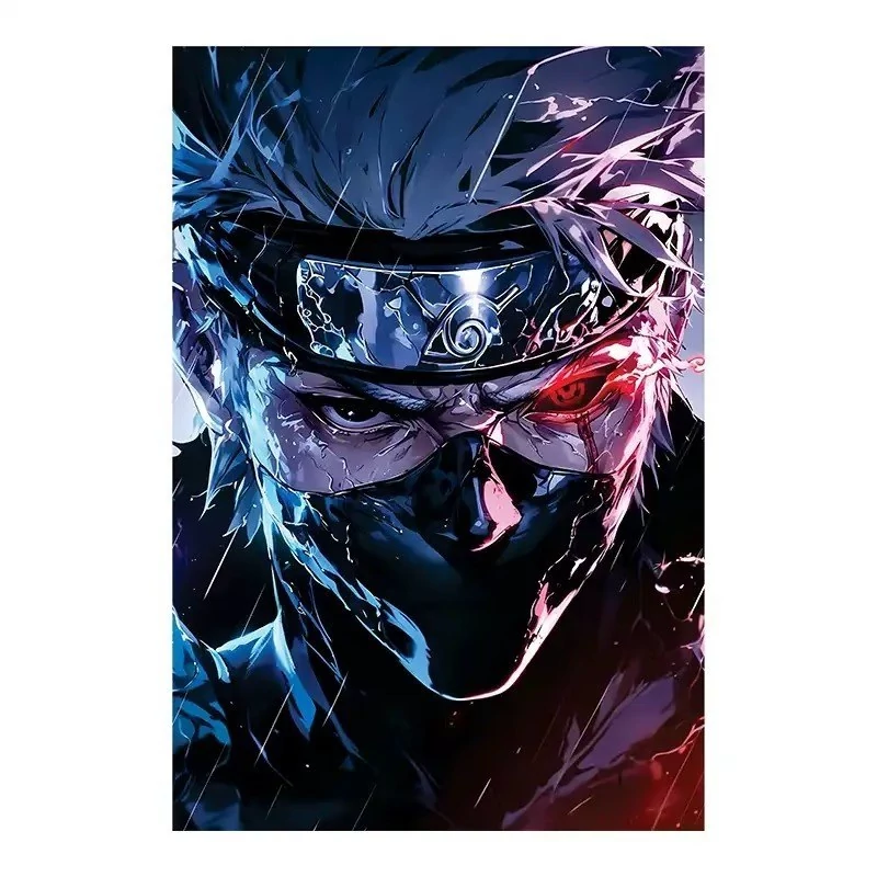 متال پوستر(براق)-طرح Naruto  -کد01-سایزA4