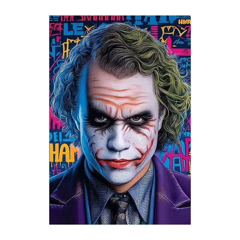 متال پوستر(براق)-طرحjoker -کد01-سایزA4