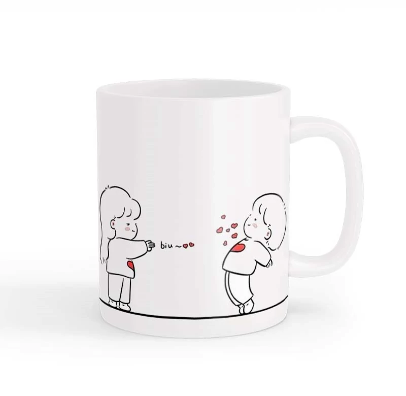 ماگ طرح زوج عاشقانه 05