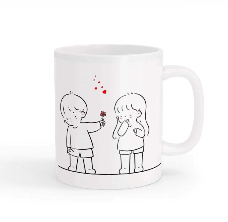 ماگ طرح زوج عاشقانه 023