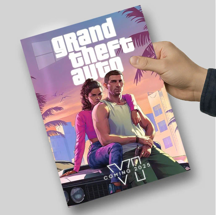 متال پوستر gta vi