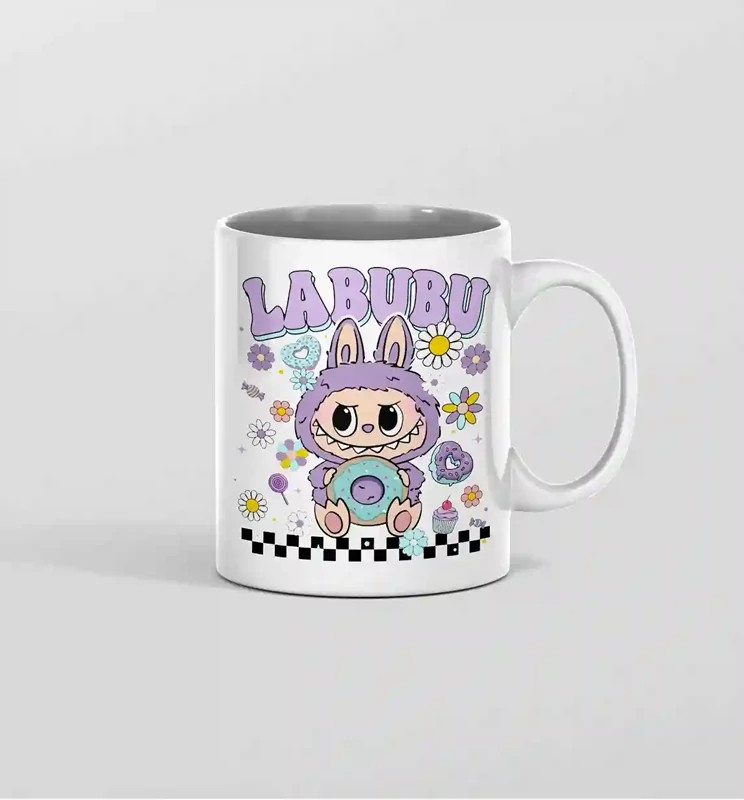 ماگ labubu بنفش
