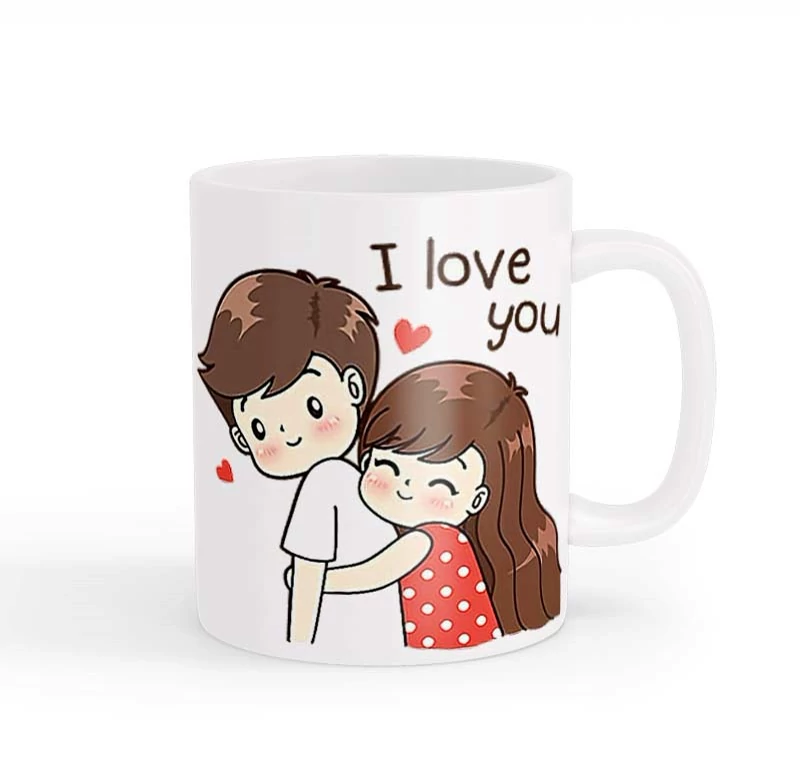 ماگ طرح زوج عاشقانه 024