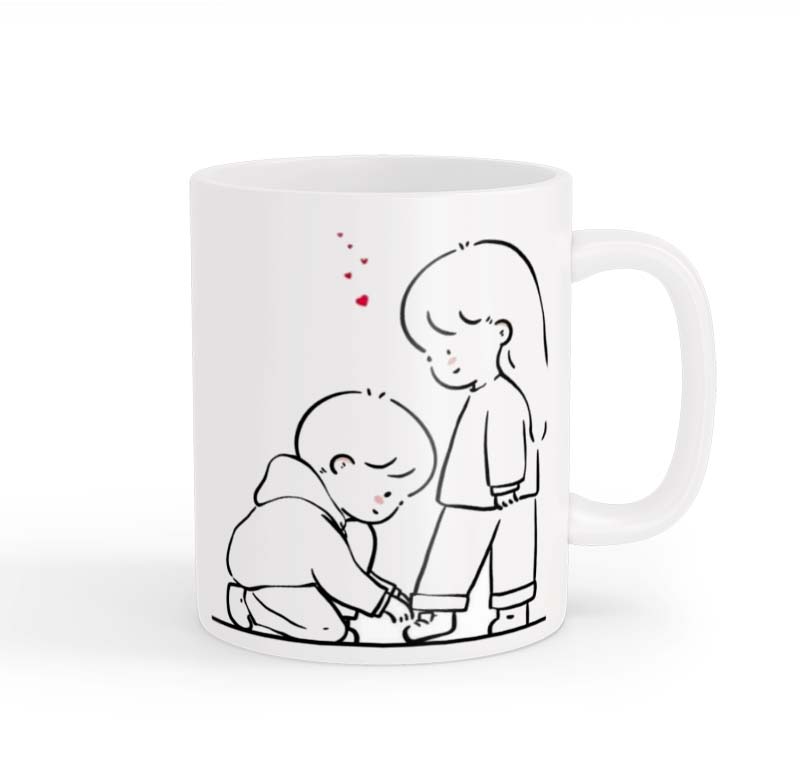 ماگ طرح زوج عاشقانه 015