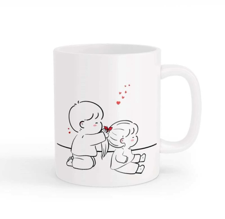 ماگ طرح زوج عاشقانه 010