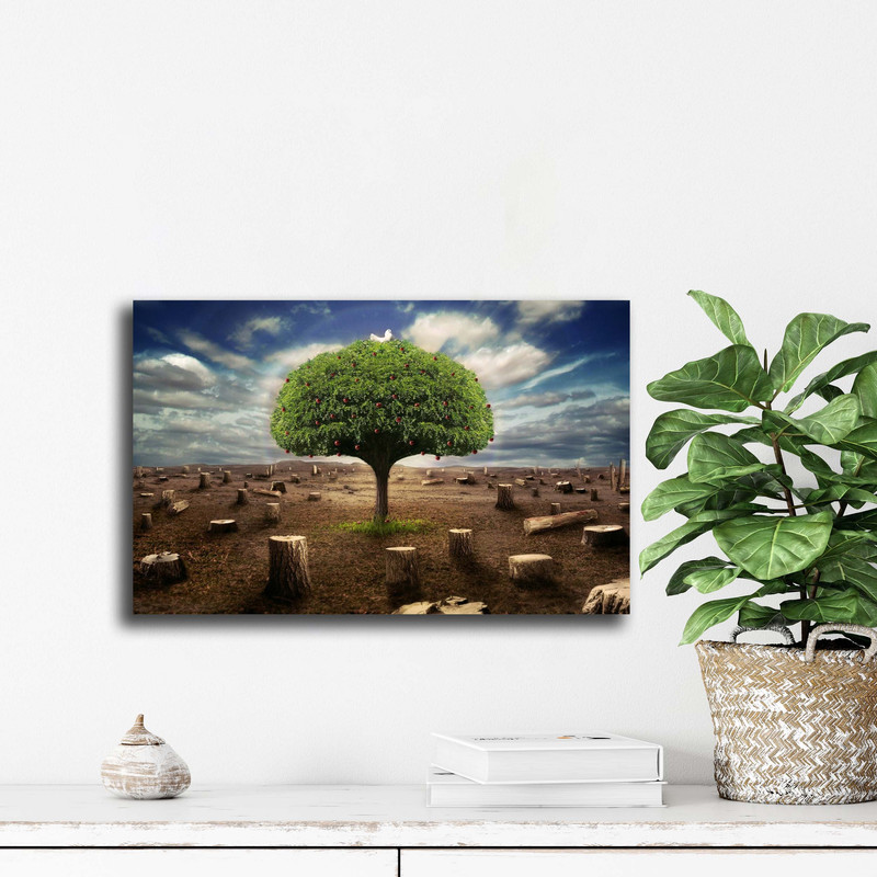 تابلو شاسی دنیای قاب  مدل طبیعت