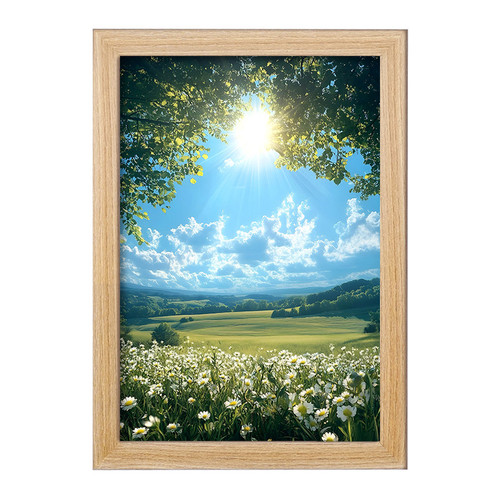 تابلو خندالو مدل منظره ی طبیعت کد F5264