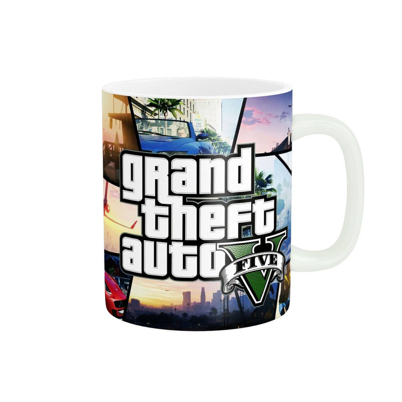 ماگ طرح بازی جی تی ای GTA V کد gtav-68