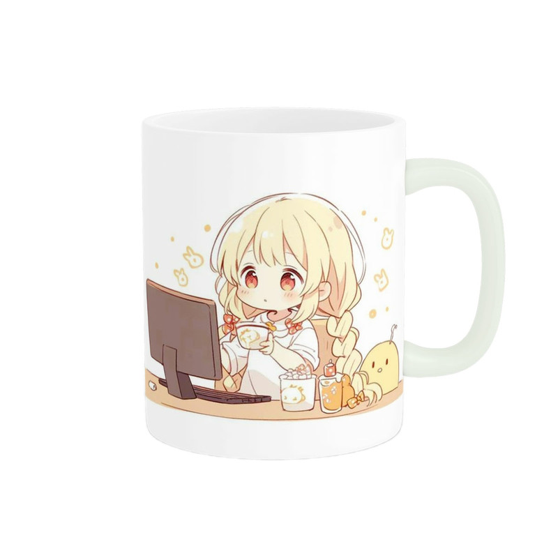 ماگ طرح دخترانه کد wall-7774