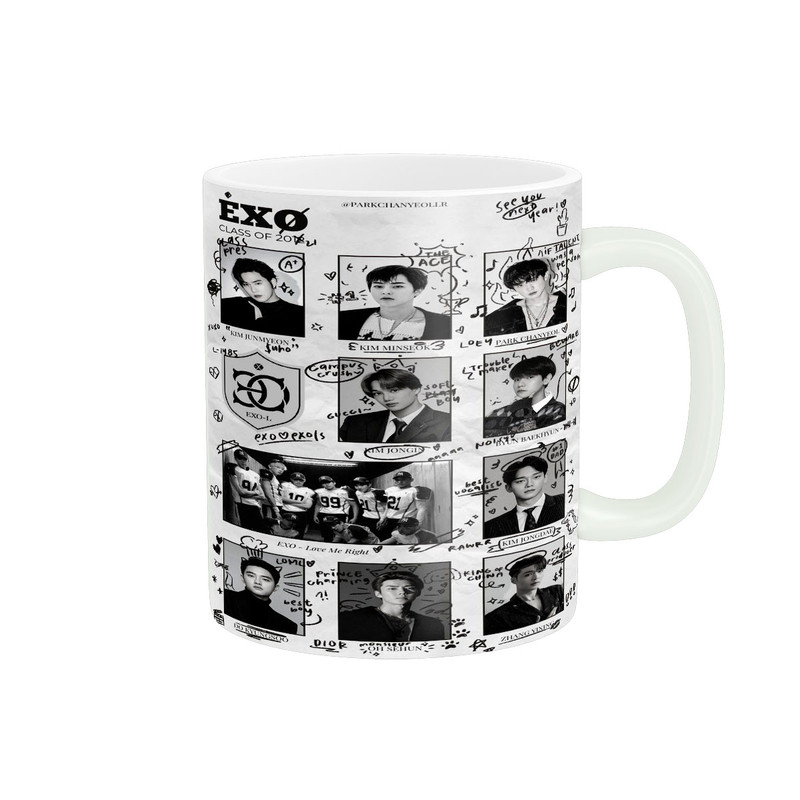 ماگ زیگورات مدل گروه EXO کد 3369