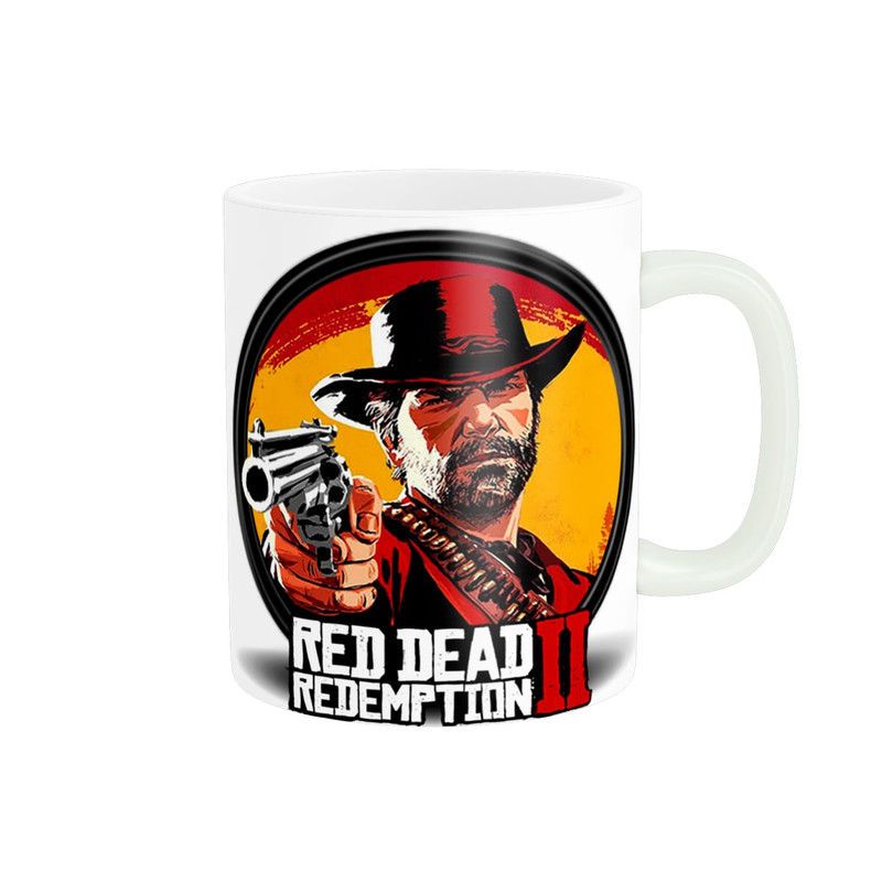 ماگ طرح بازی Red Dead Redemption کد 02