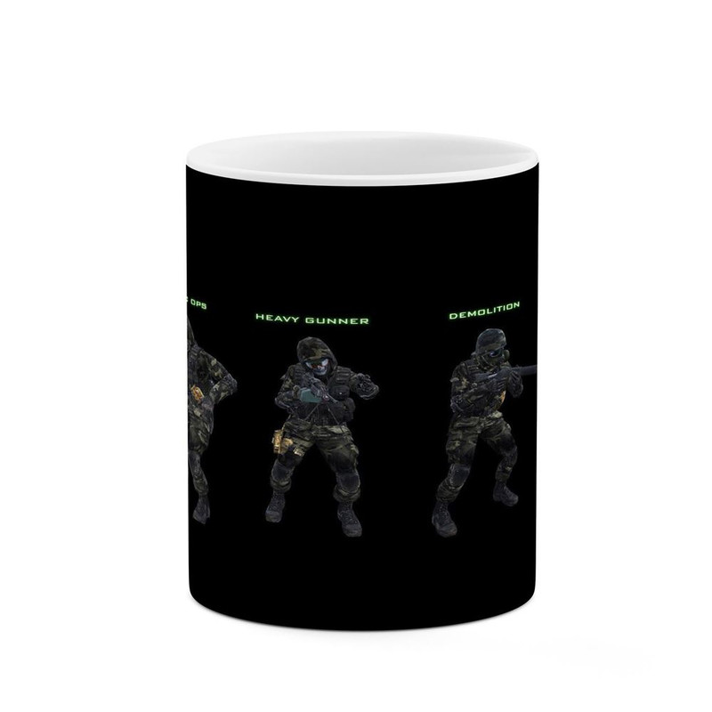 ماگ کاکتی مدل بازی Call Of Duty 4ː Modern Warfare کد mgh27810