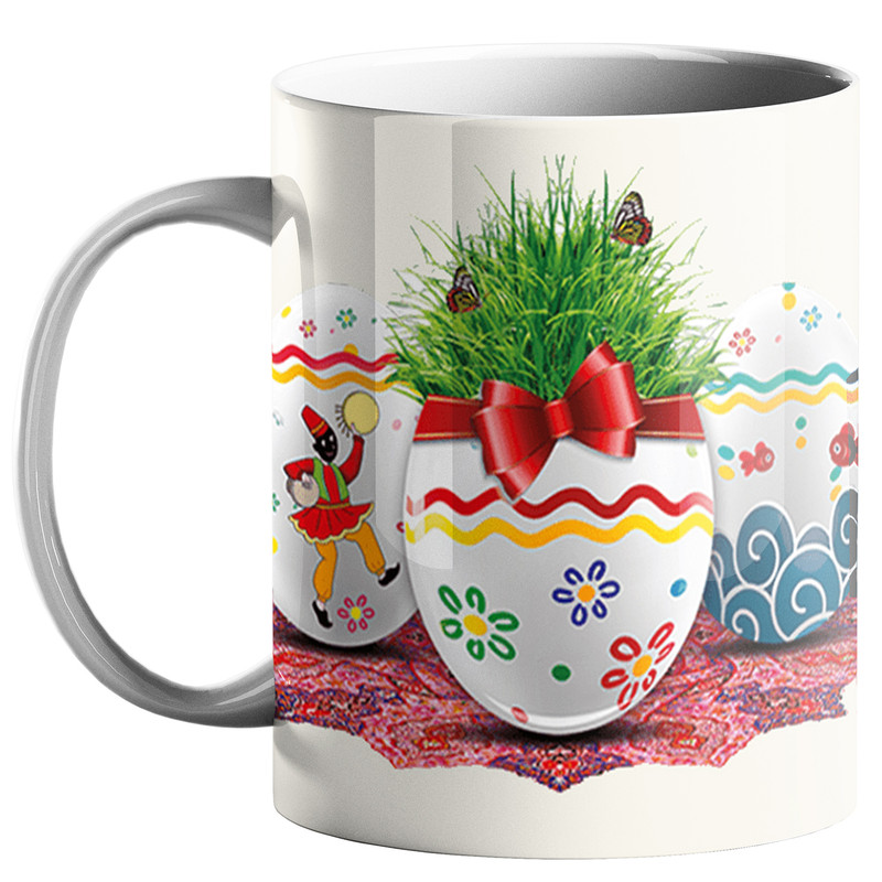 ماگ طرح عید نوروز کد 290