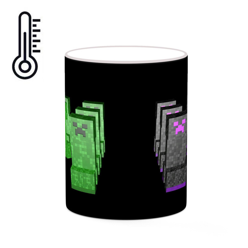 ماگ حرارتی کاکتی طرح ماینکرافت minecraft مدل mgh41312