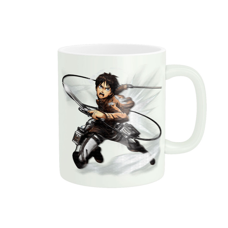ماگ پادآفرین طرح انیمه اتک ان تایتان - نبرد تایتان ها  Attack on Titan کد 0008