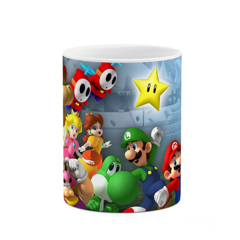 ماگ کاکتی مدل بازی سوپر ماریو Super Mario کد mgh29324