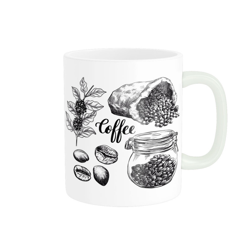 ماگ پادآفرین طرح  قهوه و کافی Coffee کد 1442