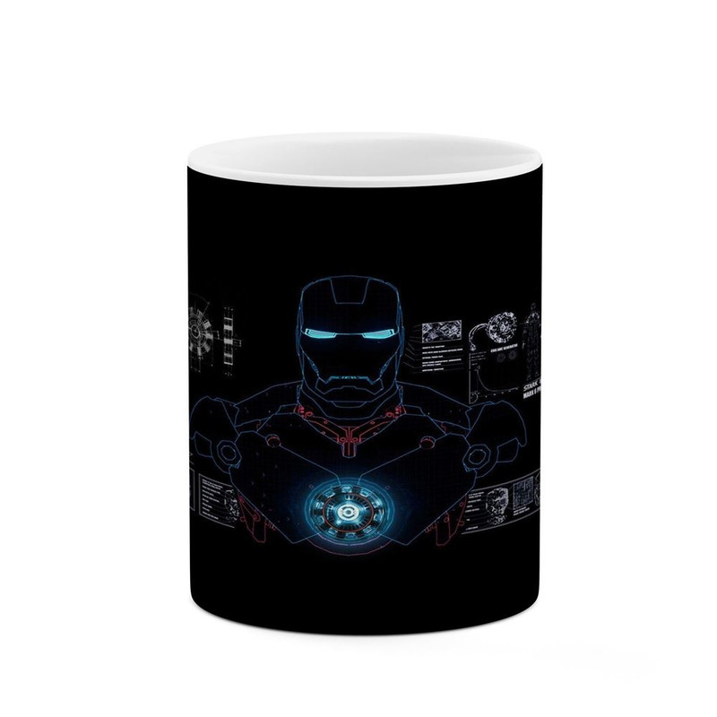 ماگ کاکتی مدل مرد آهنی Iron Man کد mgh39132