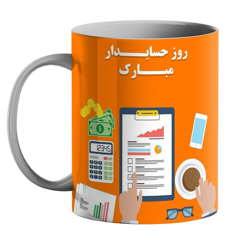 ماگ طرح روز حسابدار کد 100