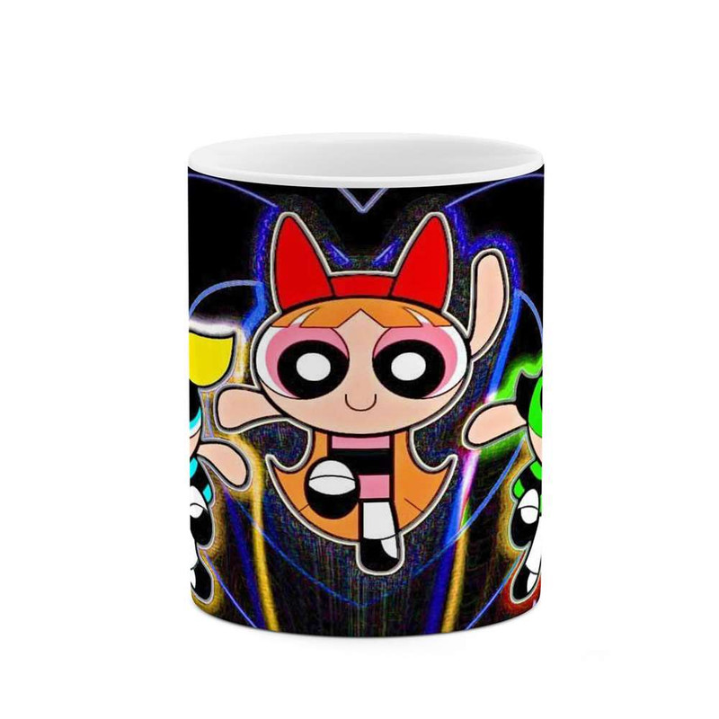 ماگ کاکتی مدل کارتون The Powerpuff Girls کد mgh23457
