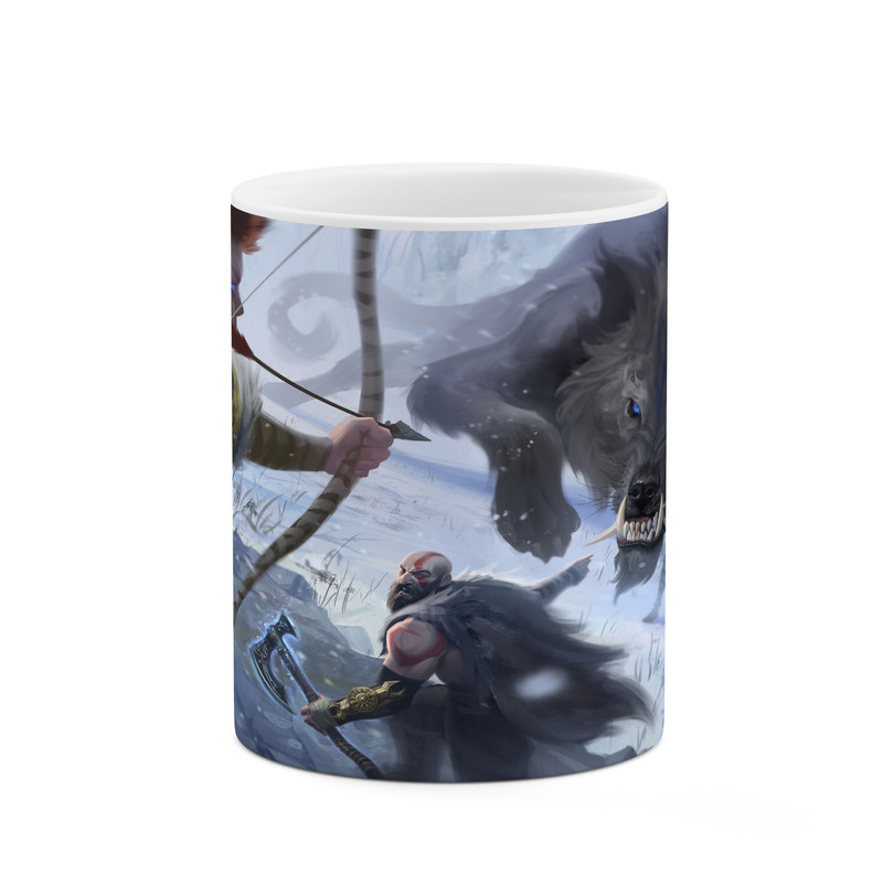 ماگ کاکتی طرح گاد آف وار God Of War مدل mgh40618