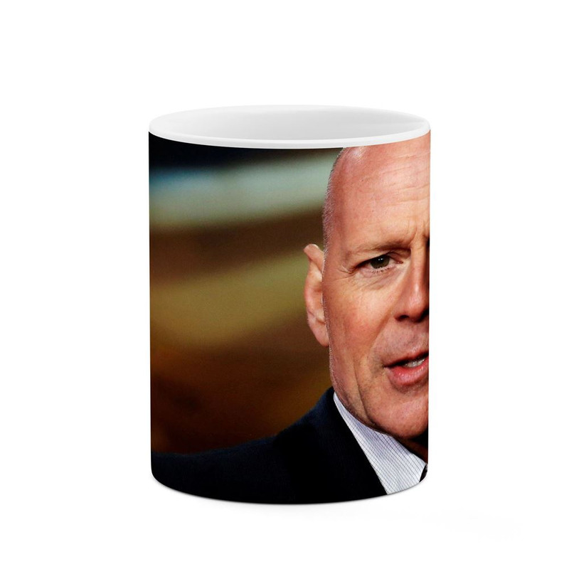 ماگ کاکتی طرح بروس ویلیس Bruce Willis مدل mgh25367