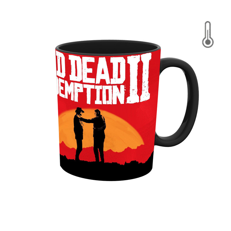 ماگ حرارتی طرح بازی رد دد 2 RED Dead