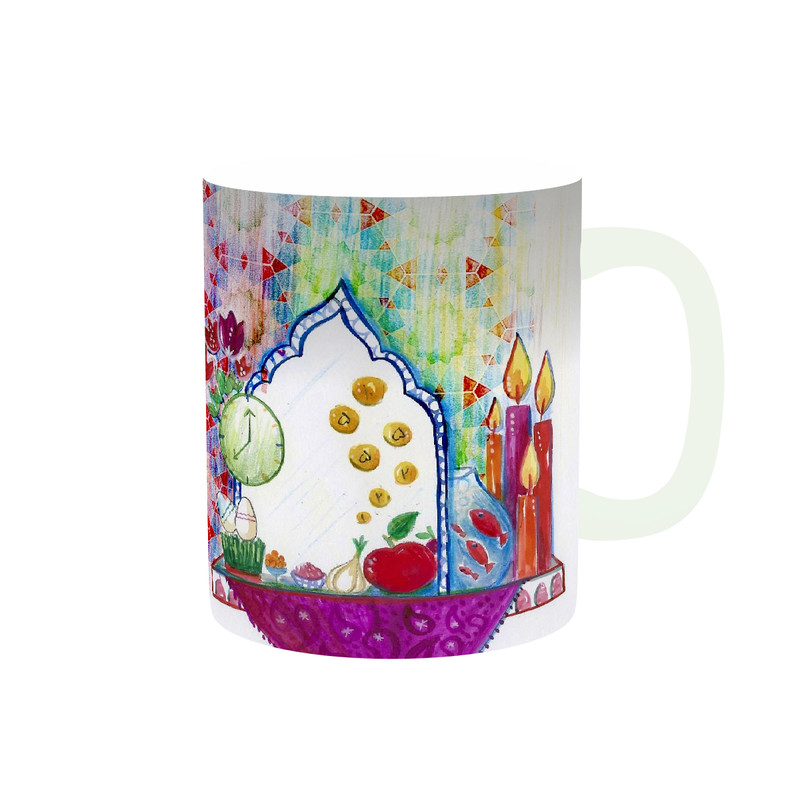 ماگ طرح نوروز کد 56