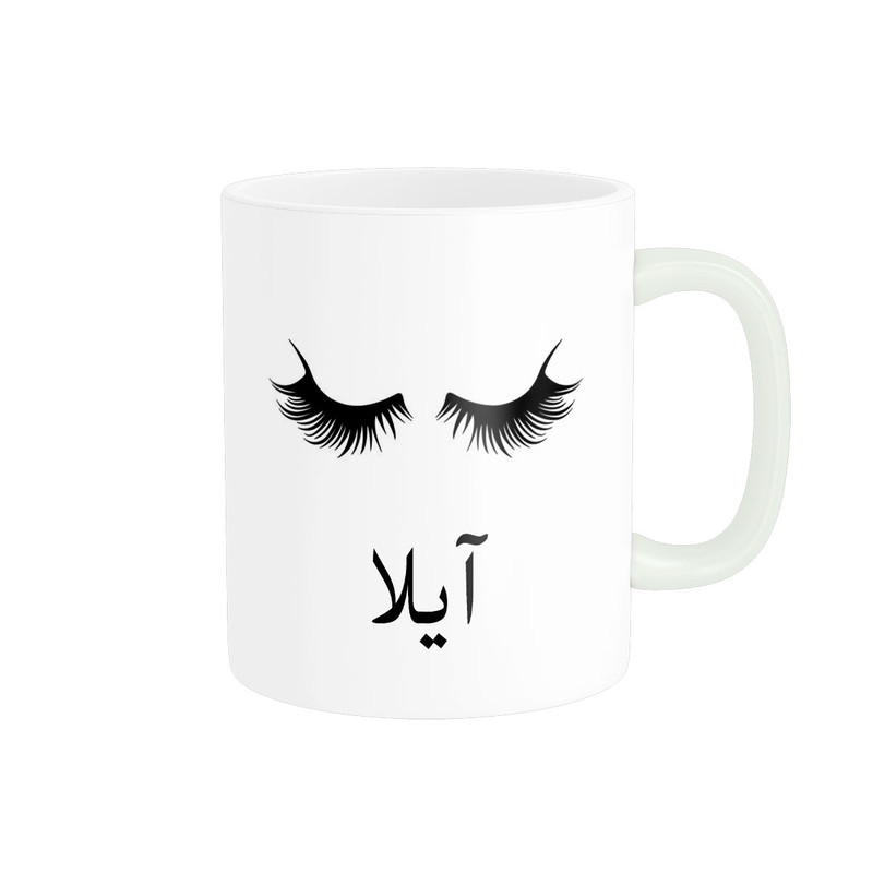 ماگ ناریکو مدل لیوان شخصی طرح اسم آیلا کد 014086