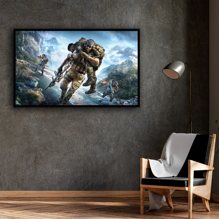 تابلو نوری بکلیت طرح گیم مدل B-D1566