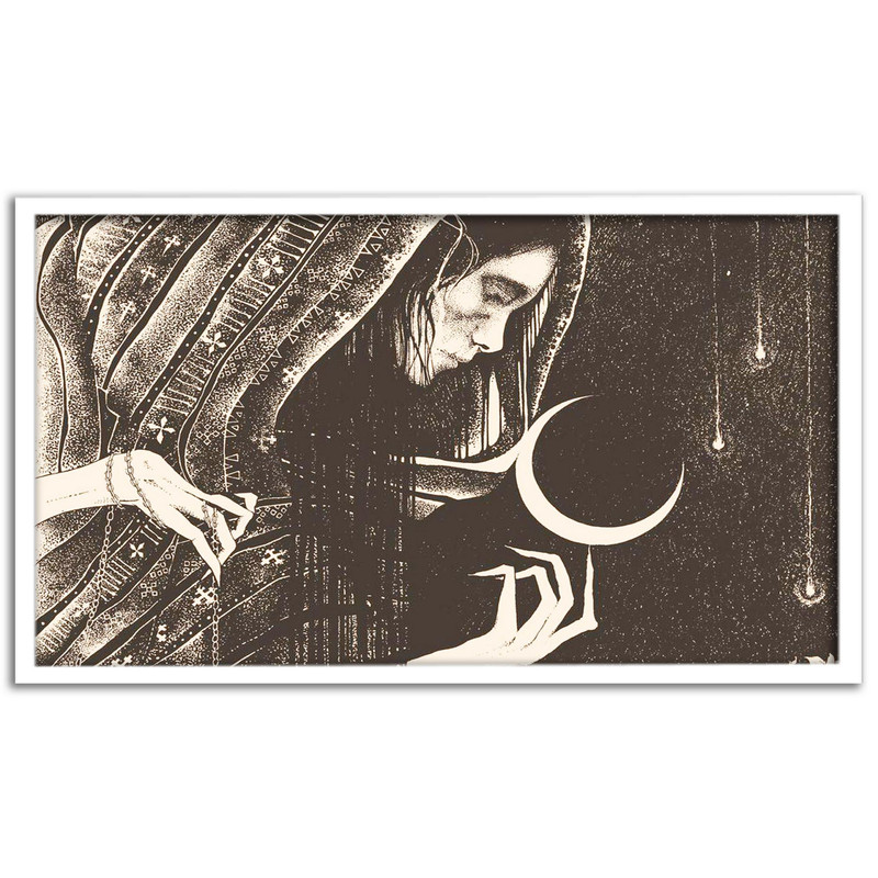 تابلو نوری بکلیت طرح Dark Art مدل لایت باکس BACKLIT-W163
