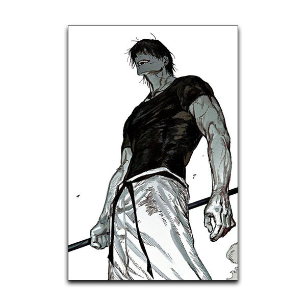 تابلو شاسی دنیای قاب مدل زنین توجی انیمه جوجوتسو کایسن Toji Jujutsu Kaisen Anime کد BKW90