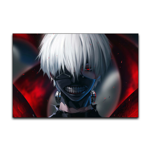 تابلو شاسی دنیای قاب مدل کانکی انیمه توکیو غول طرح Kaneki Tokyo Ghoul Anime کد HORZ26