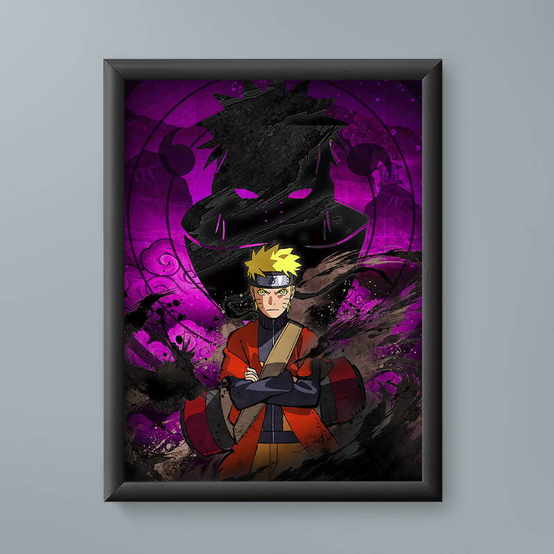 تابلو مدل انیمه ناروتو Naruto anime 16