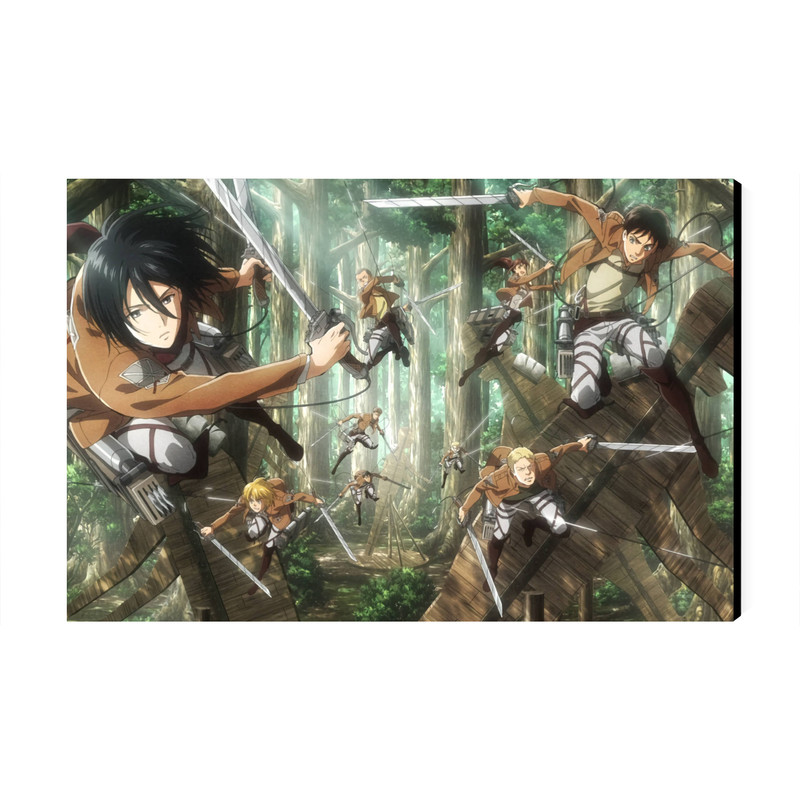 تابلو شاسی عرش مدل انیمه اتک آن تایتان Attack on Titan کد As3694